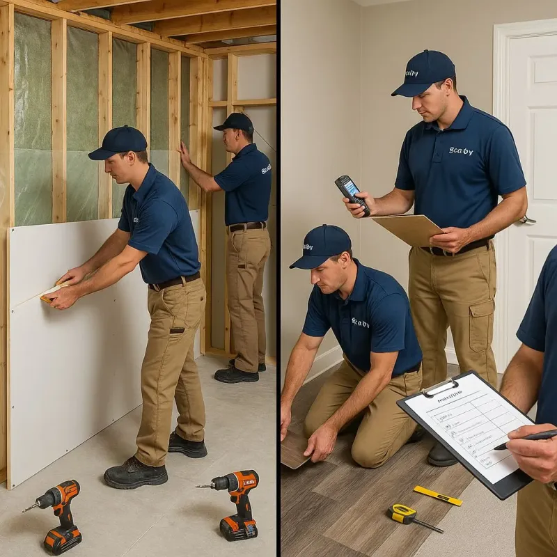 Repairs and Reconstruction process in Siesta Acres, TX